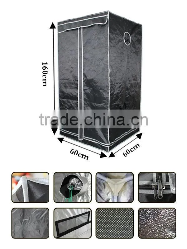 60x60x160cm Hydroponic indoor mini grow box grow tent