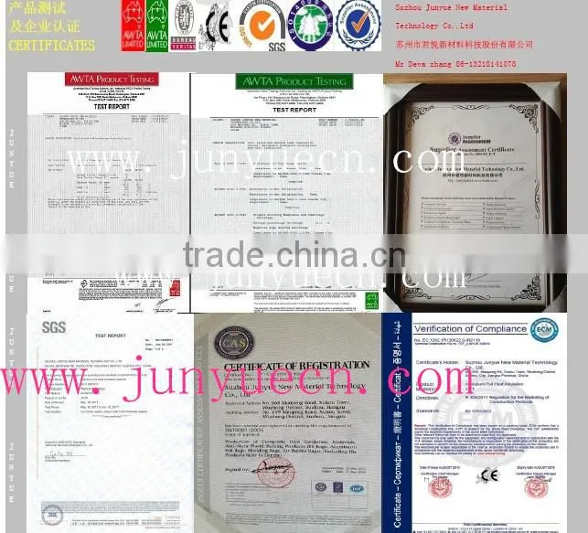 aluminum foil air bubble insulation heat keeping material