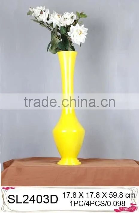 2015 Home decoration vase filler white vase sale