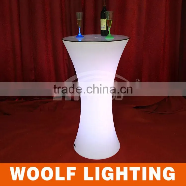 Plastic Weatherproof Outdoor LED Light Illuminated Furniture