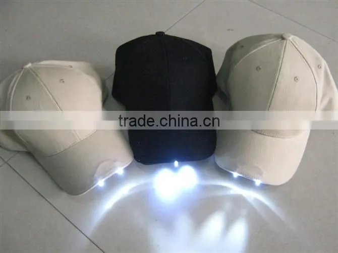 led night light trucker cap/vans trucker cap