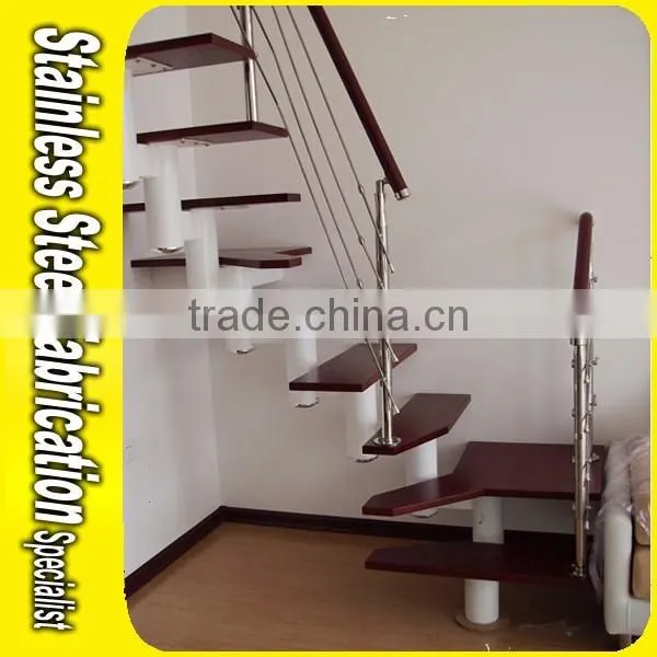 Aluminum Handrails Integral Outdoor Spiral Staircase Prices