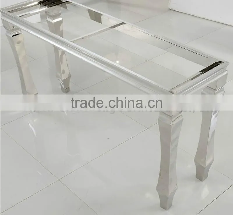 black marble top console table for hotel