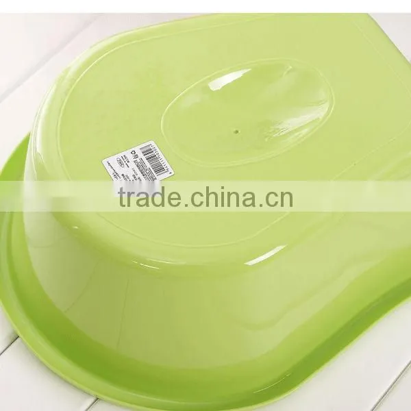 Plastic foot massage bucket without handle