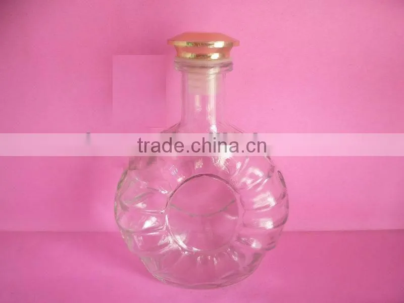 Aluminum Cap Whisky Bottle