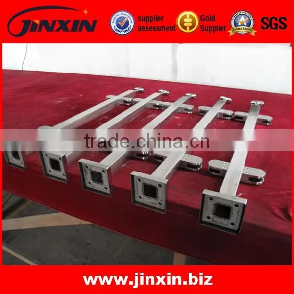 High Quality Inox 40*40mm Square Concrete Colummn/Glass Fence Column