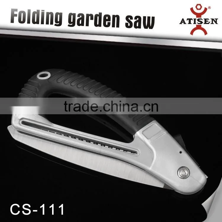 Hot Sale Folding Garden Saw 65 Manganese Steel Household Hand Tools with Antiskid Handle