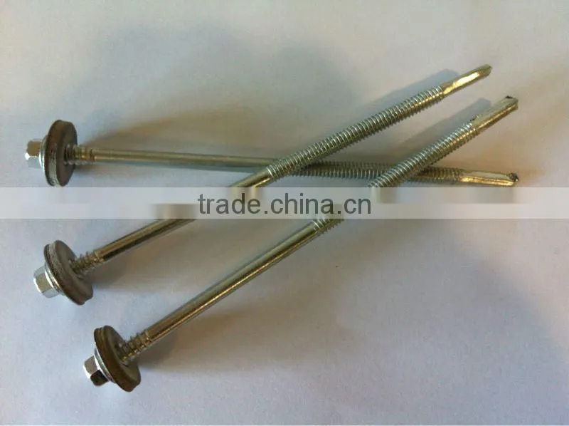 Hex Washer Head Self Drilling Screw With Bonded Washer