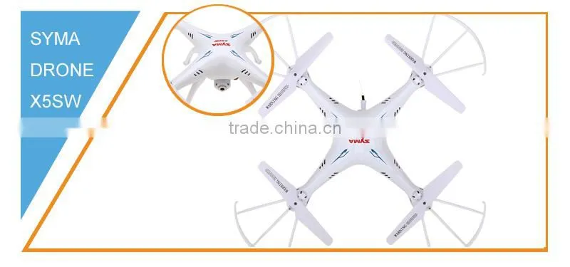 SYMA X5SW Quadcopter (Uzun Menzilli Drone Telsiz Telefon Wifi Verici)