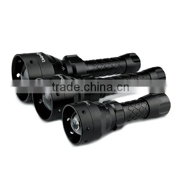 Uniquefire 850nm ir torch light uf 1406 with 50mm zoom lens