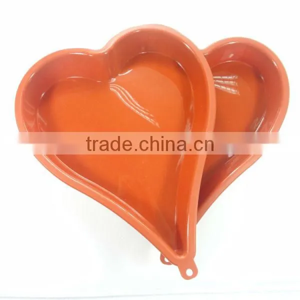 Family use custom shaped Big love heart shape Cake Pan