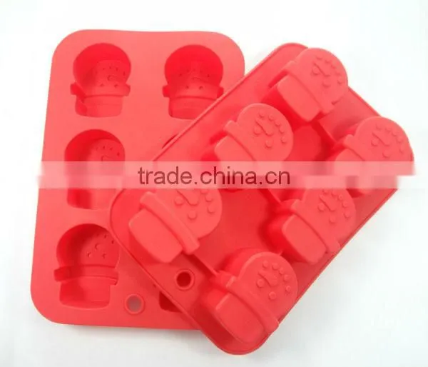 Snowman baking mold | silicone muffin pan | silicone cake moulds