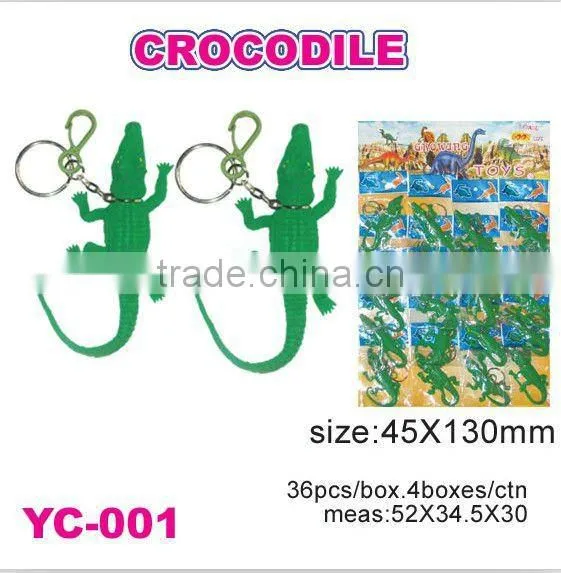 PVC marine animal keychain