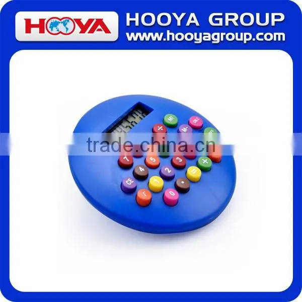 Creative Suitable for Gifts and Premiums Calculator Round Hamburger Calculator With Coloured Buttons