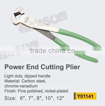 Energy power diagonal end cutting pliers