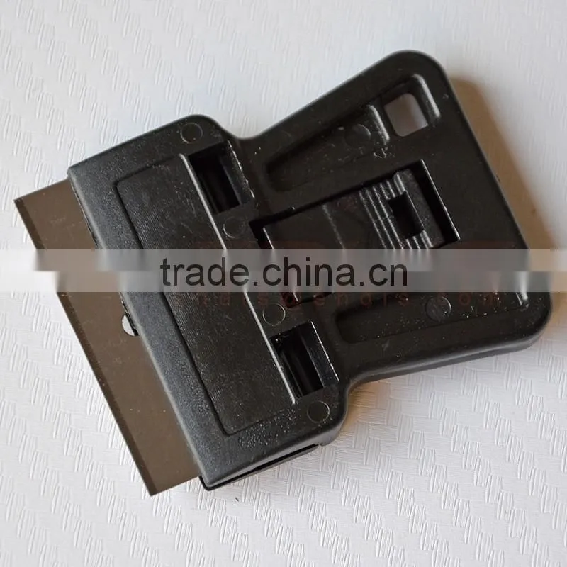 Single Edge Razor Blade Mini Scraper Holder + Blade Window Tint Tools