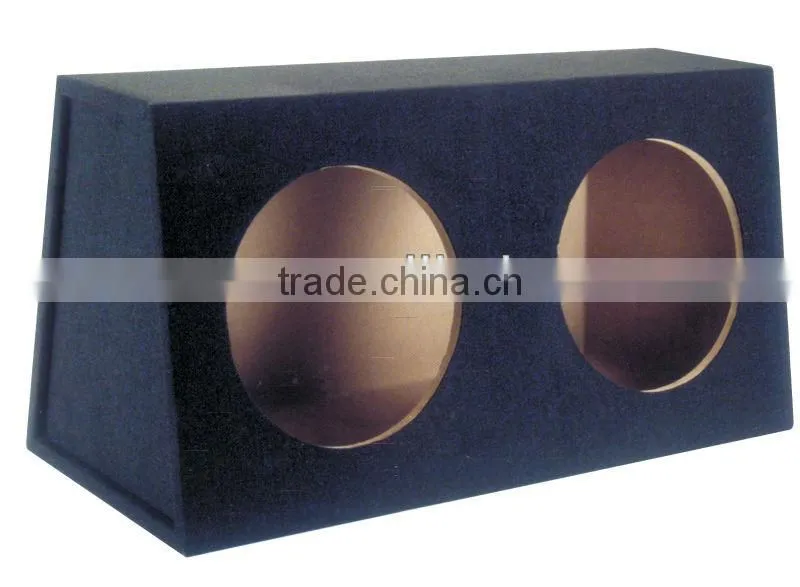 12" Sealed MDF Subwoofer Enclosure With Carpet