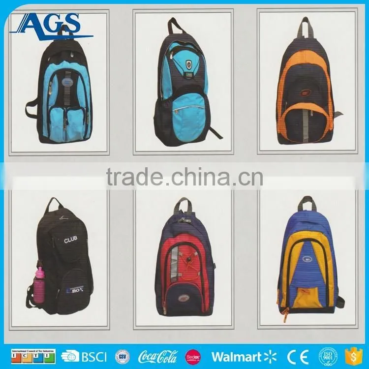Ningbo school bag manufacturer shoulder strap school bag