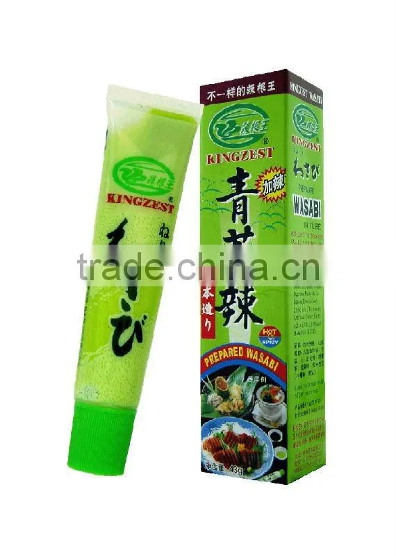 43g japanese horseradish paste WASABI condiment