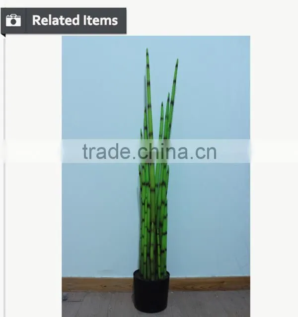 2015 new home decoration maguey potting artificial green plant