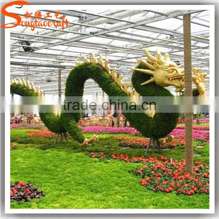 Wholesale garden decorative aritificial plant Penguin topiary sculpture large outdoor decoration topiary sculpture