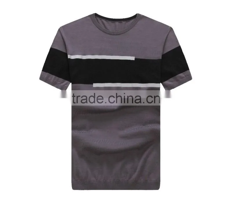 Raidy boer Men's 80/2 knitwear short t shirt (100%cotton )