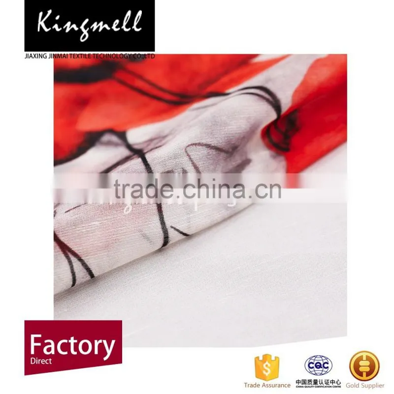 Linen yarn dyed price italian linen fabric