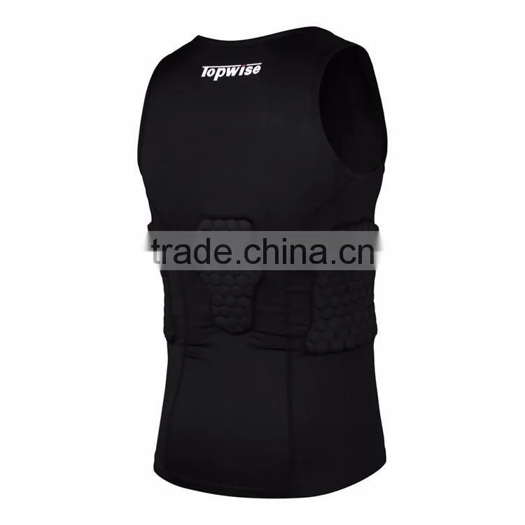 2016 High Quality Sports Sleeveless Safety Vest Compression Shirts / Compression Vest
