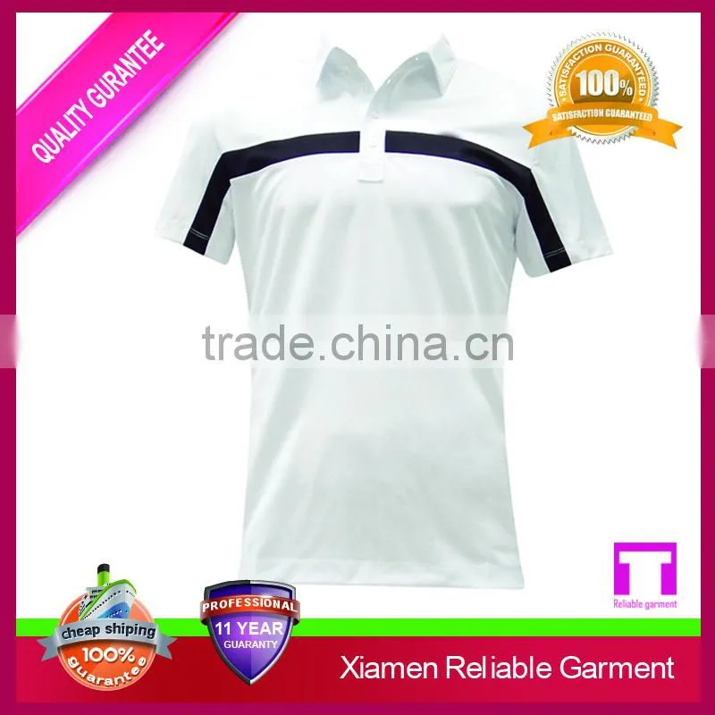 custom high quality 100% cotton polo shirt men embroide, wholesale clothing made in China