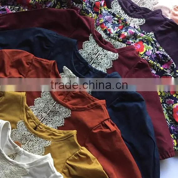Full Sleeve Tunic Dress Vintage Style Baby Blouse New Design Of Winter Dress