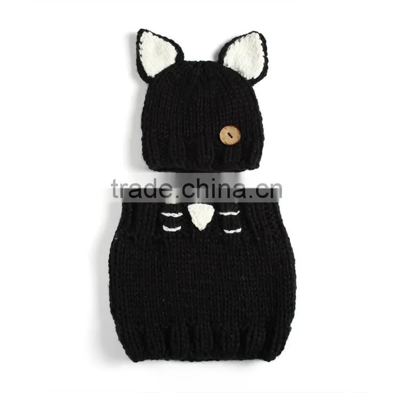 Hotsale newborn baby crochet knit costume baby photo props backdrops LBP20160218-3