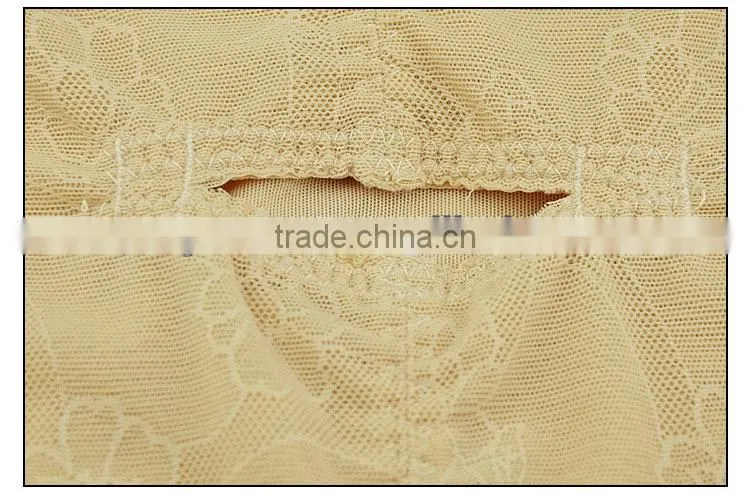 fashion lace collar seamless perfect women body shaper