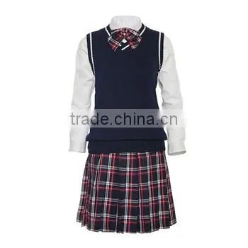 Juqian international high school uniform malaysia school band uniform white polo and shorts
