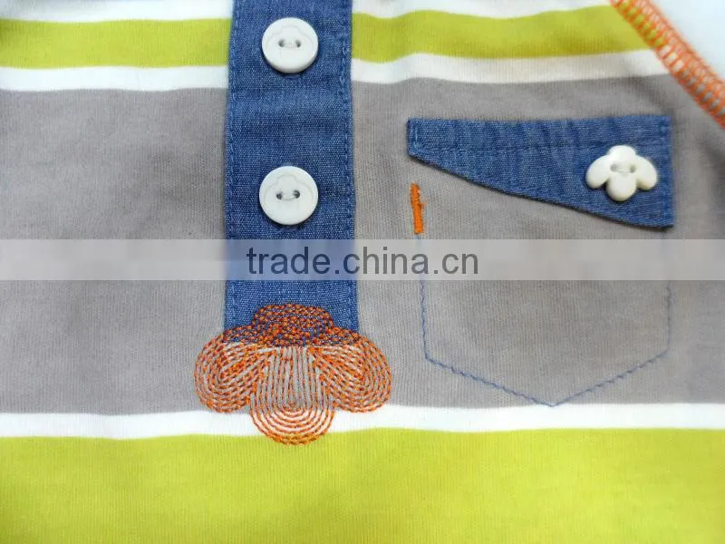 Tidy Little Baby Bodysuits Short Sleeves in Summer