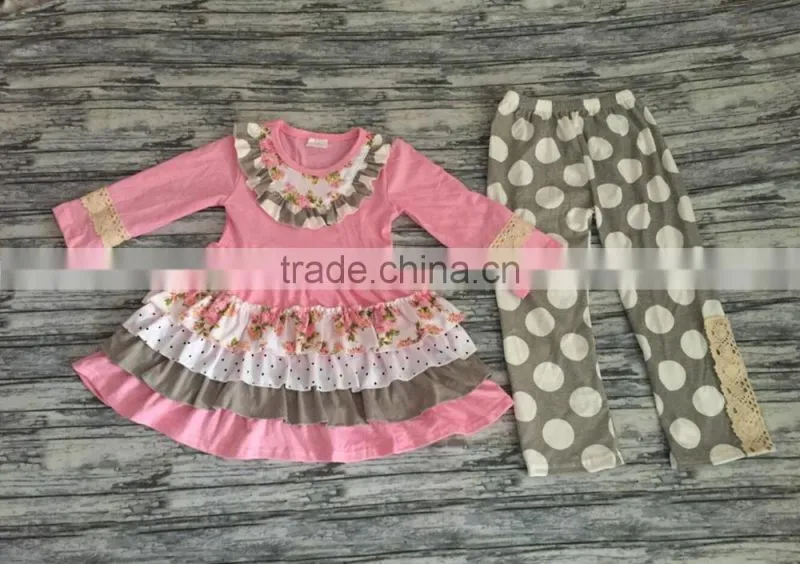 yiwu wholesale girls fall boutqiue outfits mustard pie remake
