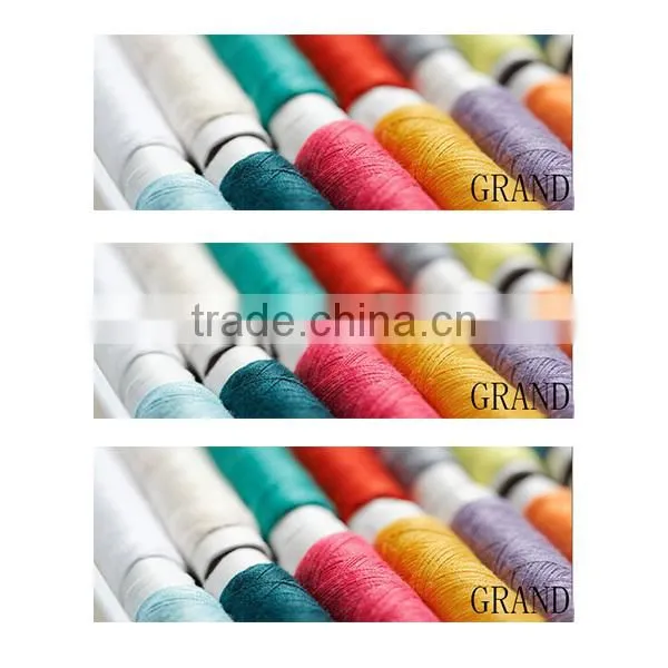 100 polyester spun cheap sewing thread