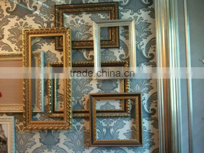 Wooden Photo Frame Line Wood Decorative Moulding for Home Decoration