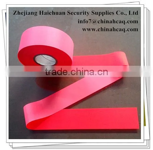 High Quality Cheap Fluorescent Red Reflective Fabric