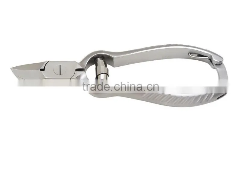 nail cutter with barrel spring