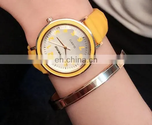 Classic multicolor Silicone Quartz Watch Women Watches Lovers Jelly Casual Watch Relogio Feminino 2017 Clock Women