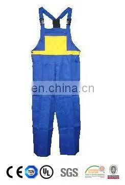 CE certification blue bib pants