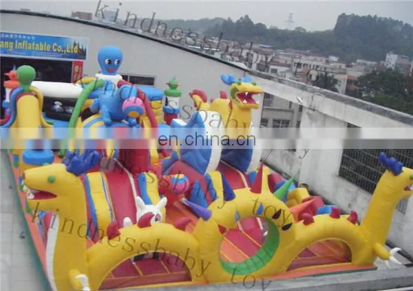 inflatable castle funcity /inflatable jumping funcity / Giant inflatable toy for kids