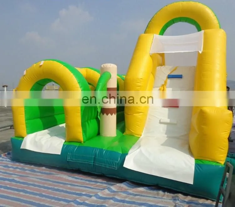 Commerical kids inflatable pool slides for inground