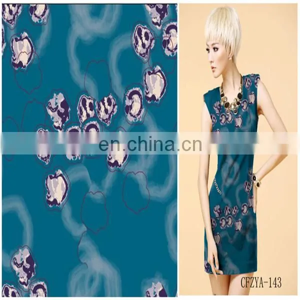 Hot Sale 4 Way Stretch Lycra Spandex Printed Fabric For Swimwear And Dancewear