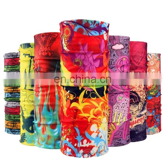 custom logo printed tube turban Army camouflage scarf soldiers' scarf