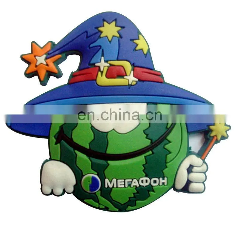 3d soft pvc deformation characters cheap injection fridge magnet