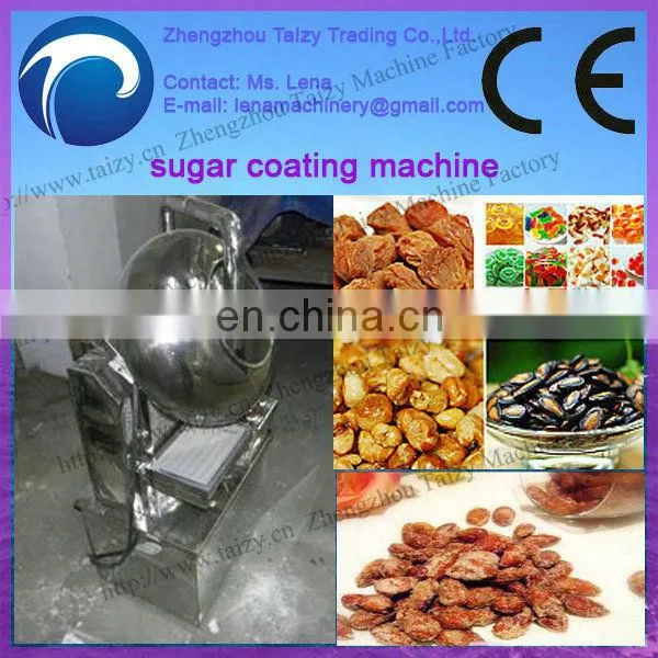 TZ series professional new chocolate coated coffee beans/sugar coating machine/candy coating machine