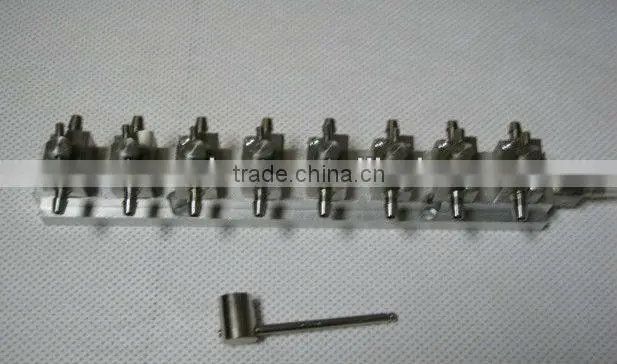 Three way cleaning valve for solvent printer