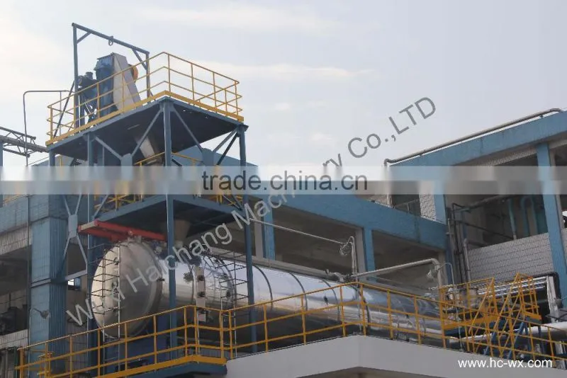 Vacuum continuous drying equipment for granular application
