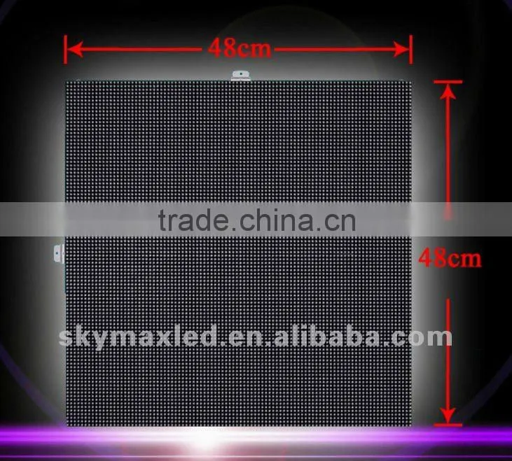 P4 Full color die cast hang led screen